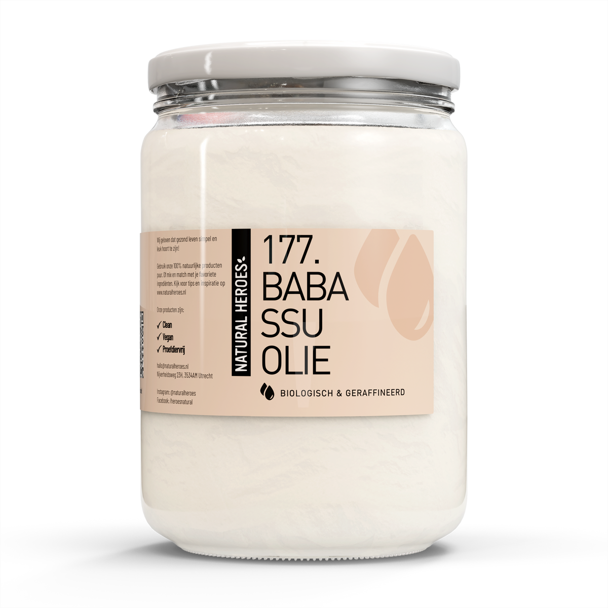 Babassu Olie (Biologisch & Geraffineerd)