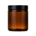 Glazen Pot - Bruin (incl. dop)