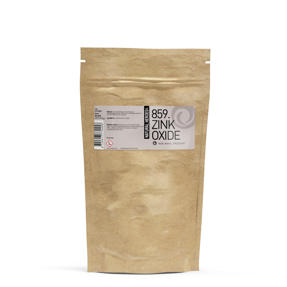Zink Oxide (Non-Nano, Ongecoat)