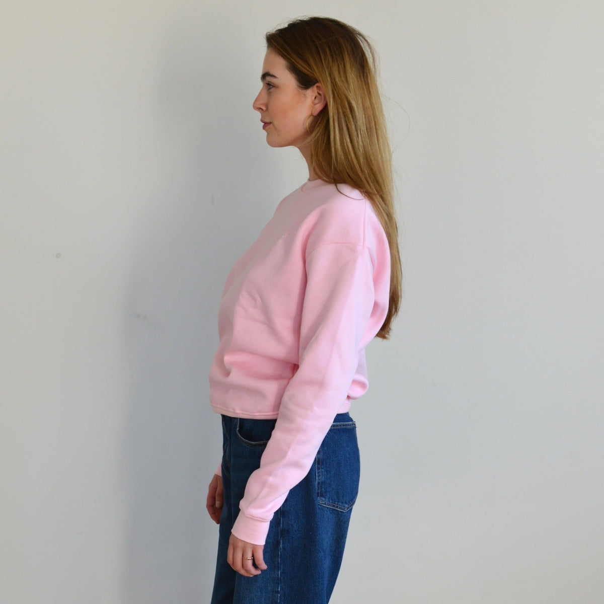 The Essential Crewneck Pink