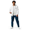 Premium Represent Zip-Hoodie White