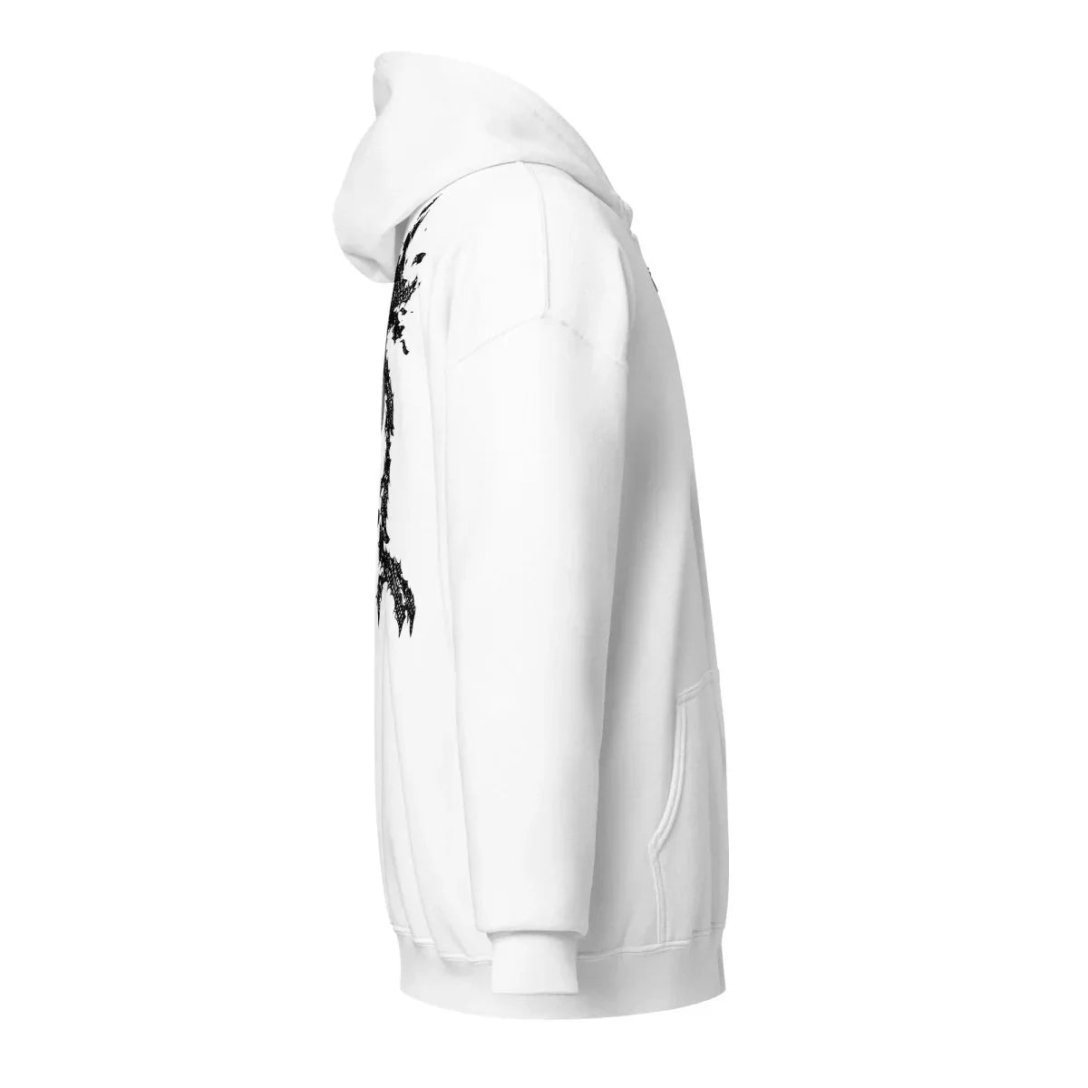 Premium Represent Zip-Hoodie White